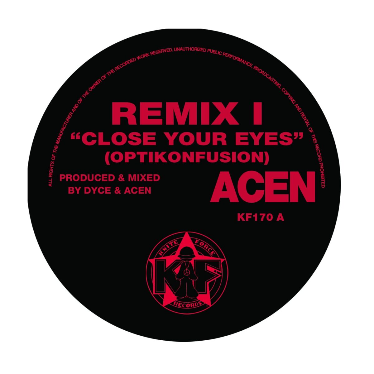 Acen - Close Your Eyes EP (New Old Art Edition)